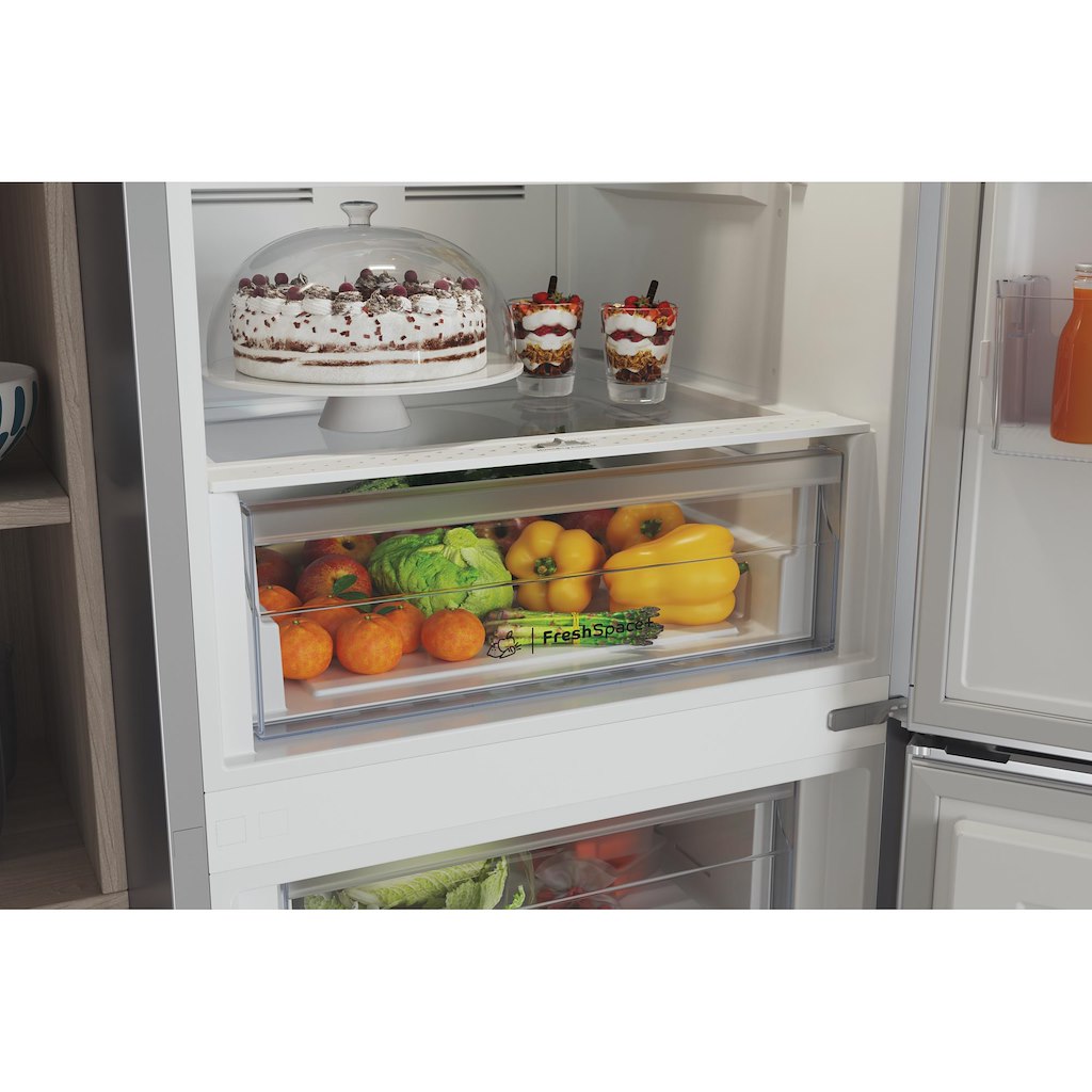 Freestanding fridge freezer: frost free - IBTNF 60182 S UK