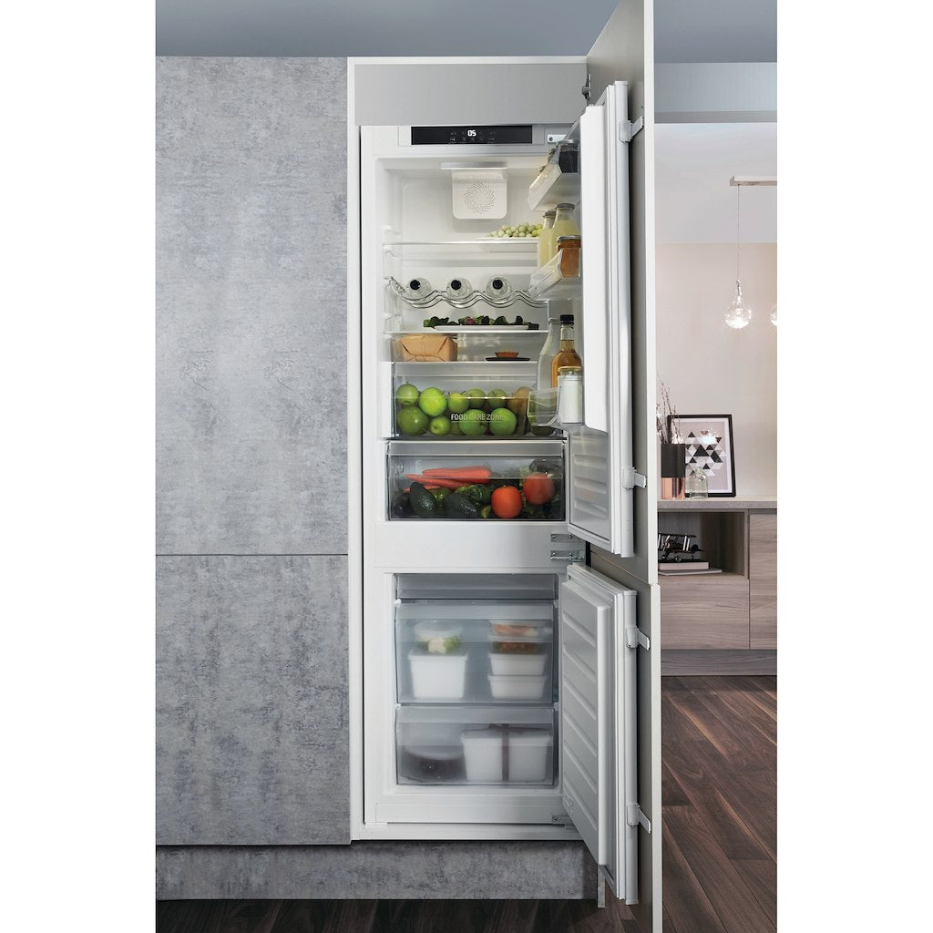 Hotpoint built in fridge freezer