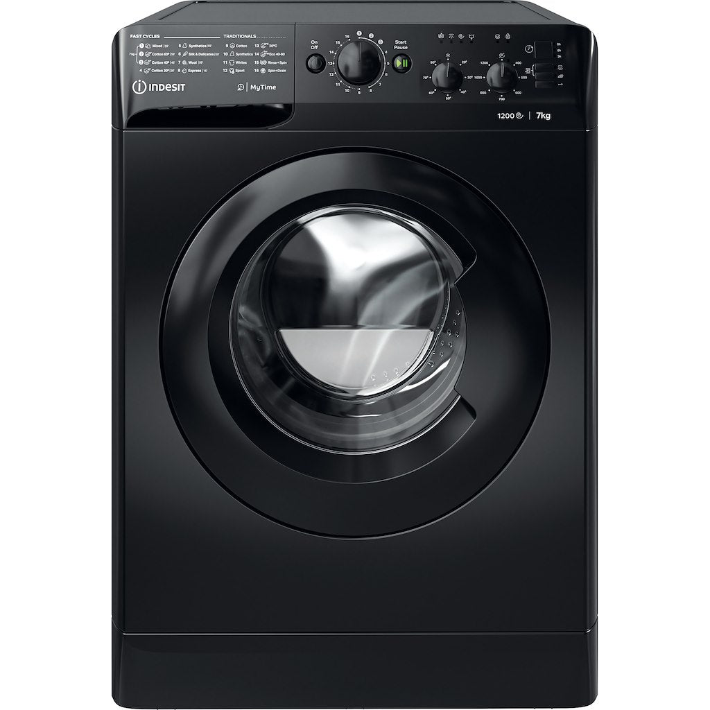 Indesit Ecotime MTWC 71252 K UK Washing Machine - Black