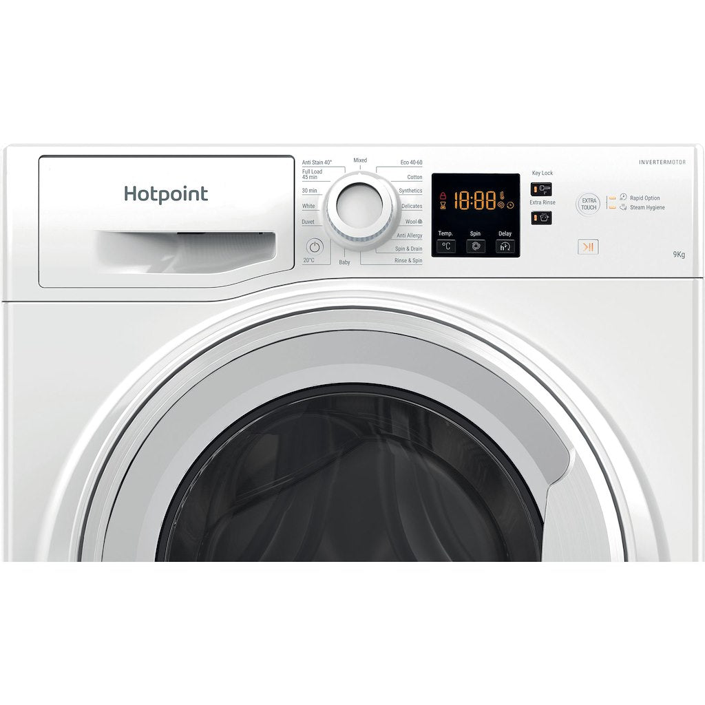 Hotpoint NSWF945CWUKN White 9kg Freestanding Washing Machine