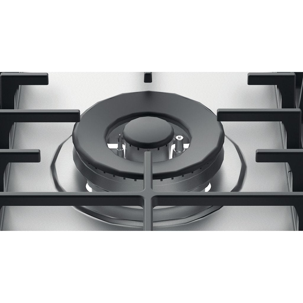 Hotpoint 5 Burner Gas Hob - Stainless Steel - 75cm - PPH 75G DF IX UK