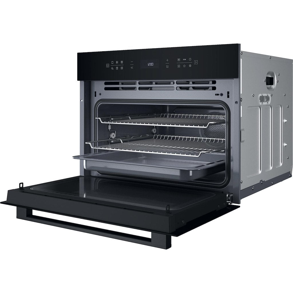 Hotpoint built in microwave oven: black