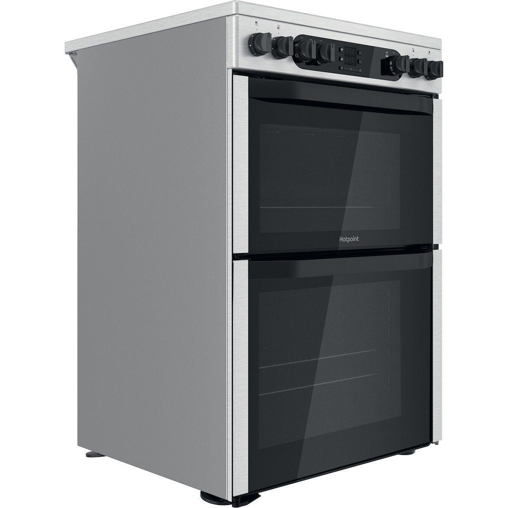 Hotpoint electric freestanding double cooker: 60cm