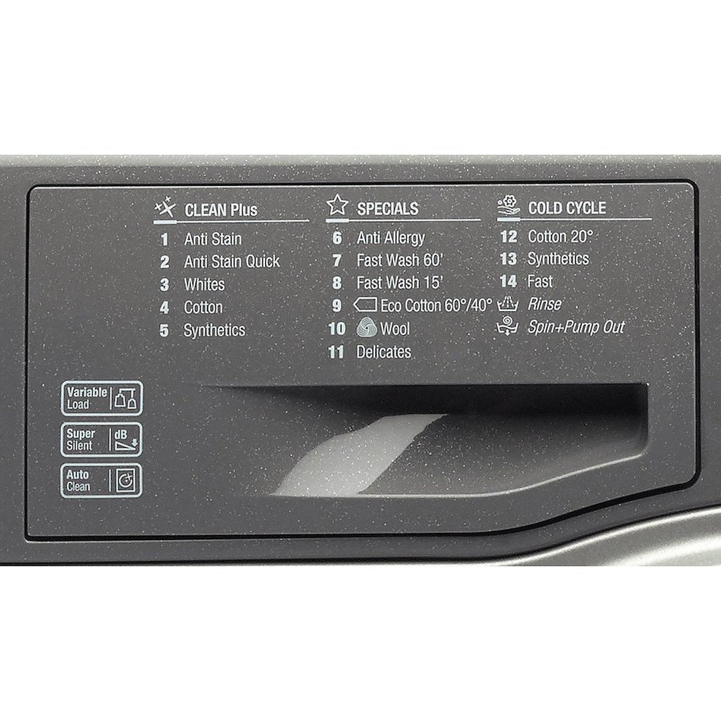 Hotpoint freestanding front loading washing machine: 7kg