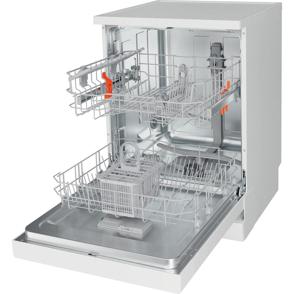 Hotpoint Full Size Freestanding Dishwasher - White - 14 Place Settings - E Rated - H2F HL626 UK