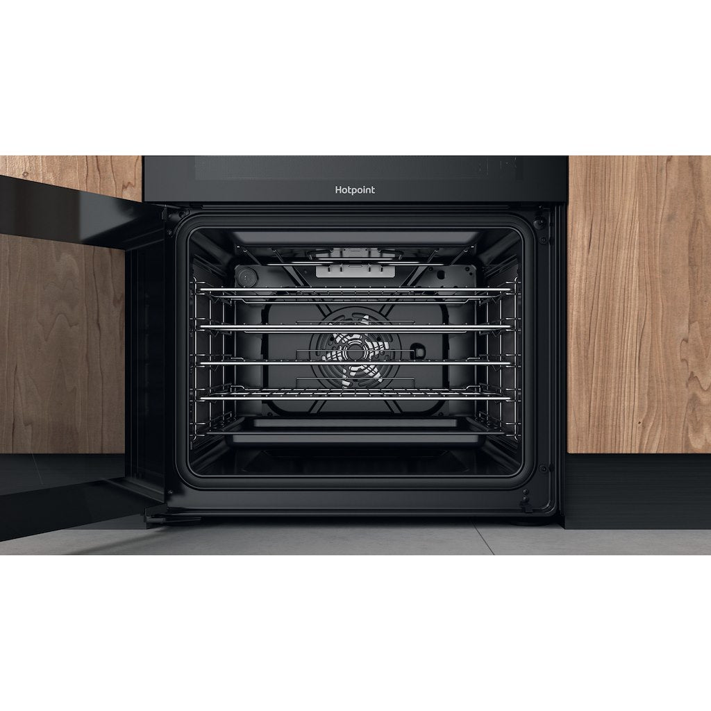 Hotpoint electric freestanding double cooker: 60cm