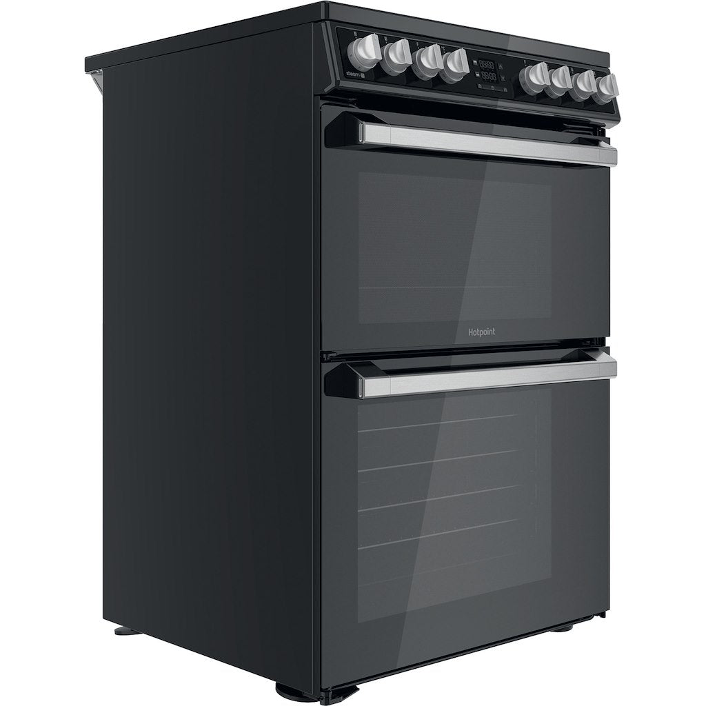 Hotpoint electric freestanding double cooker: 60cm