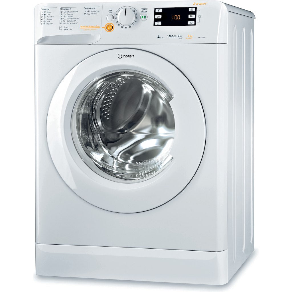 Freestanding washer dryer: 7kg