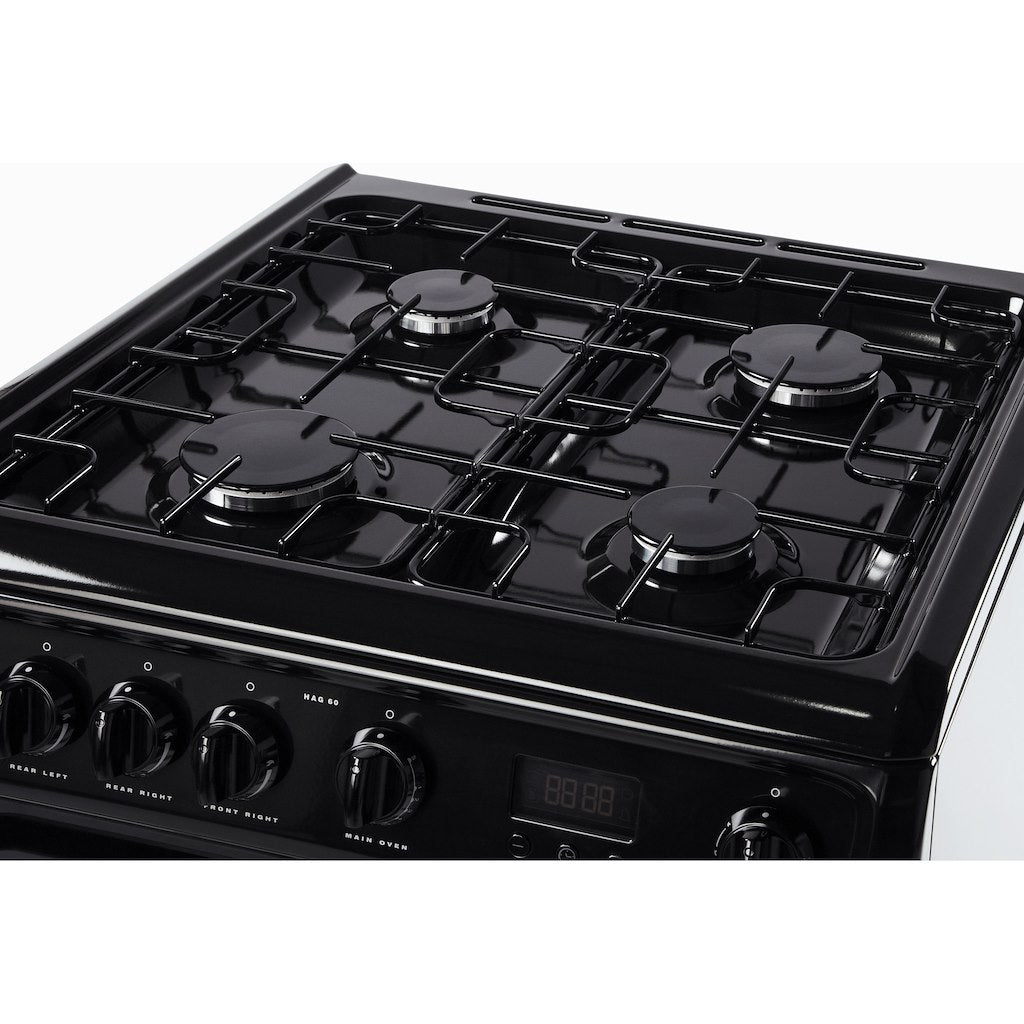 Hotpoint gas freestanding double cooker: 60cm