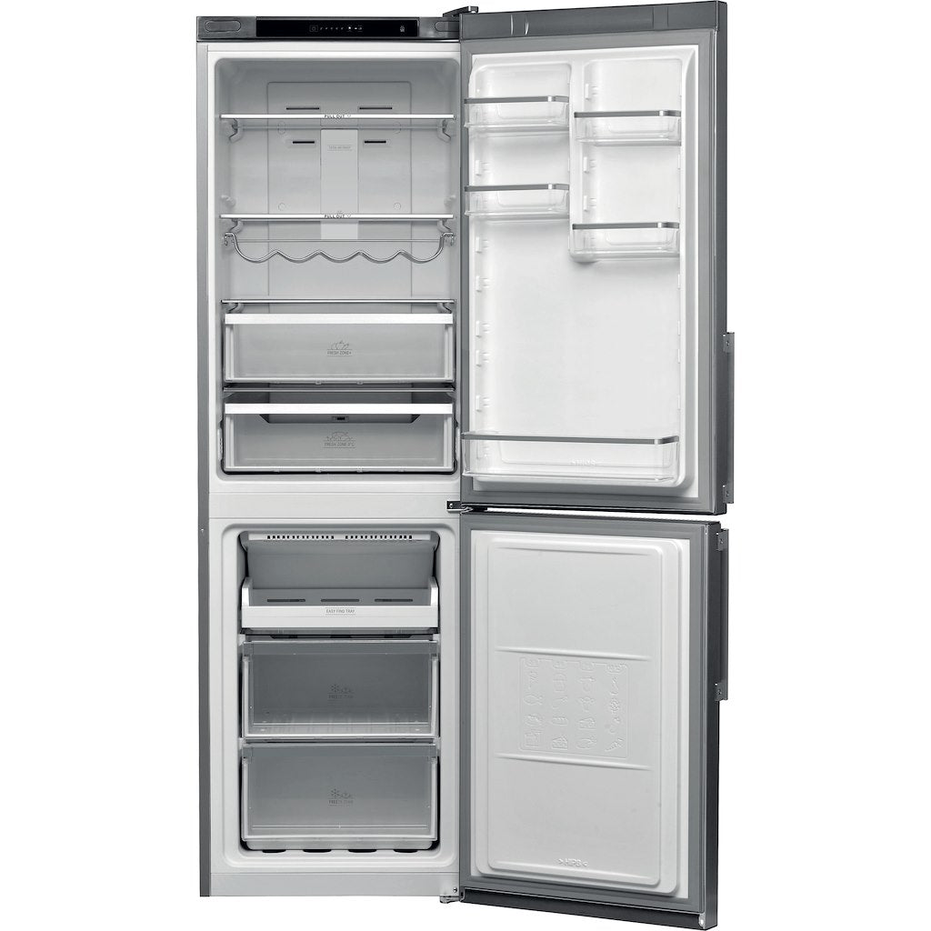 Hotpoint freestanding fridge freezer: frost free