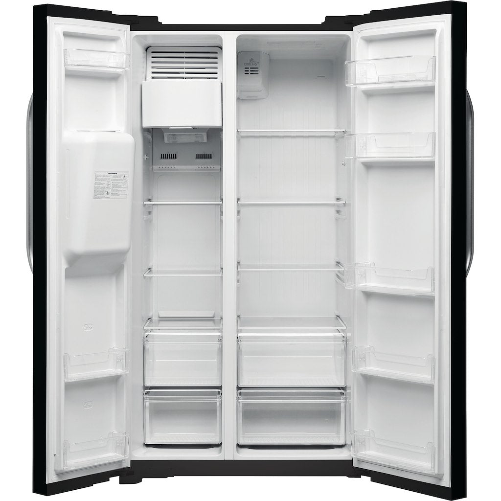 Hotpoint SXBHE 925 WD (UK) 1 Fridge Freezer - Black