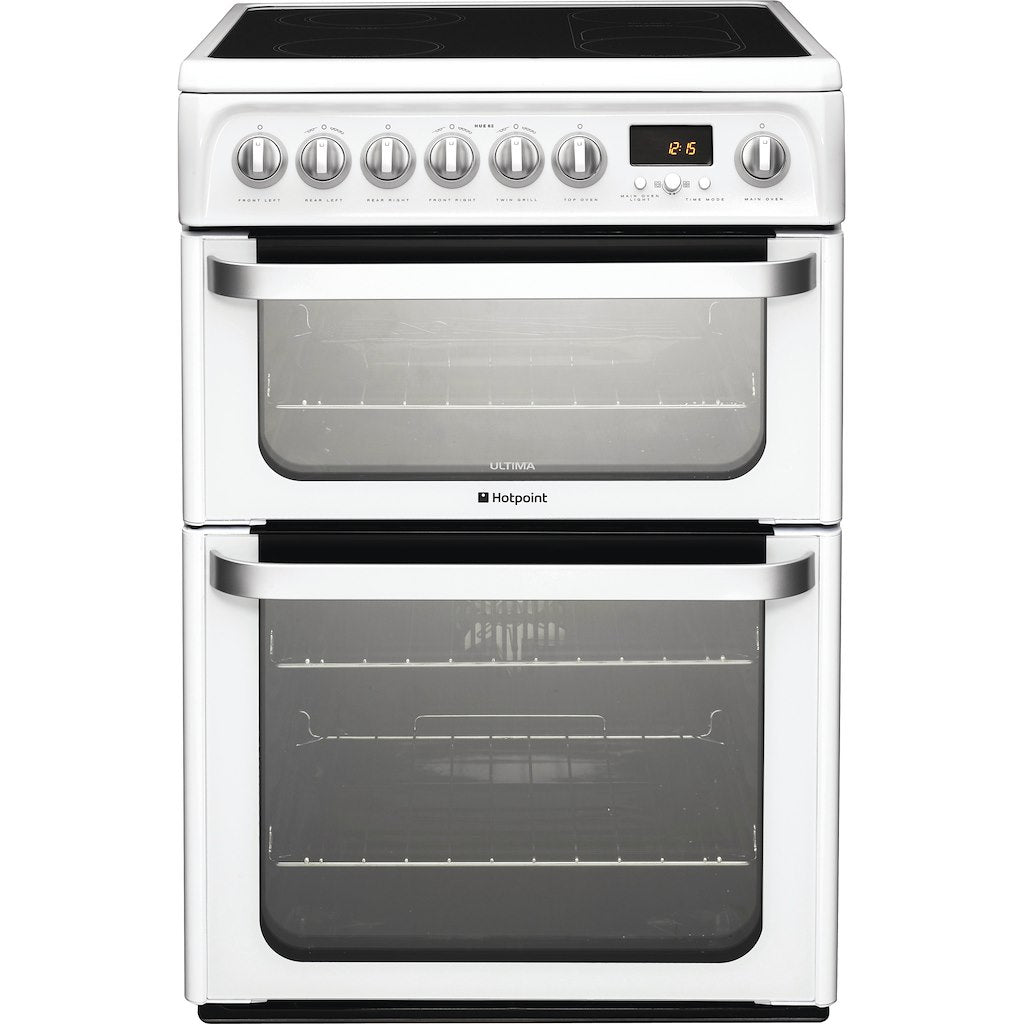 Hotpoint electric freestanding double cooker: 60cm