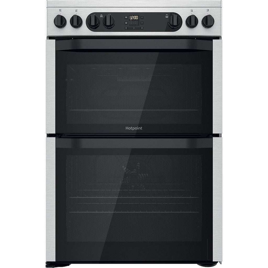 Hotpoint electric freestanding double cooker: 60cm