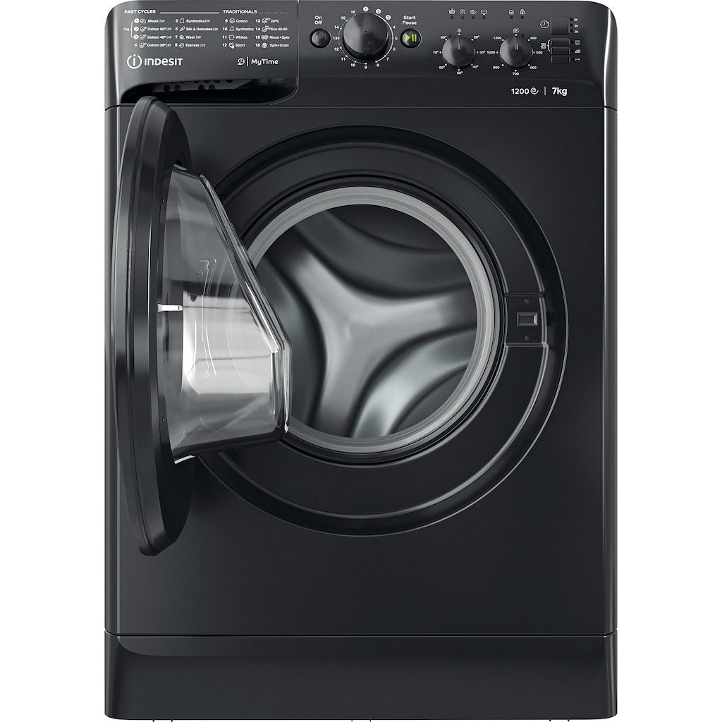 Indesit Ecotime MTWC 71252 K UK Washing Machine - Black