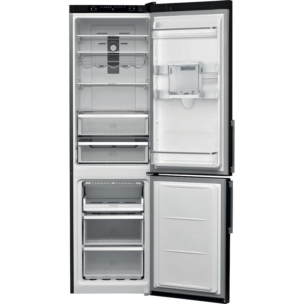 Hotpoint H7T 911A KS H AQUA 1 Fridge Freezer - Black