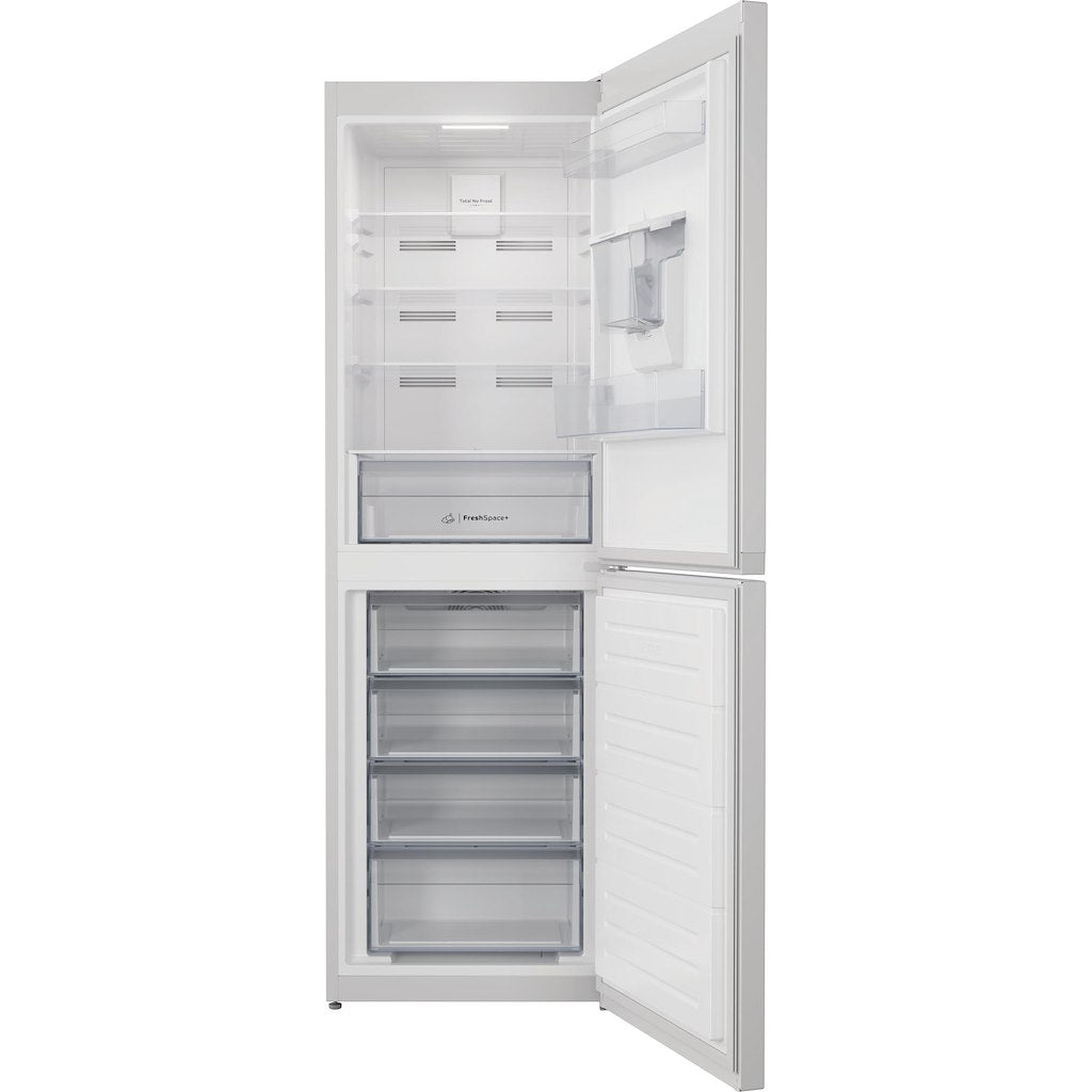 Freestanding fridge freezer: frost free - IBTNF 60182 W AQUA UK
