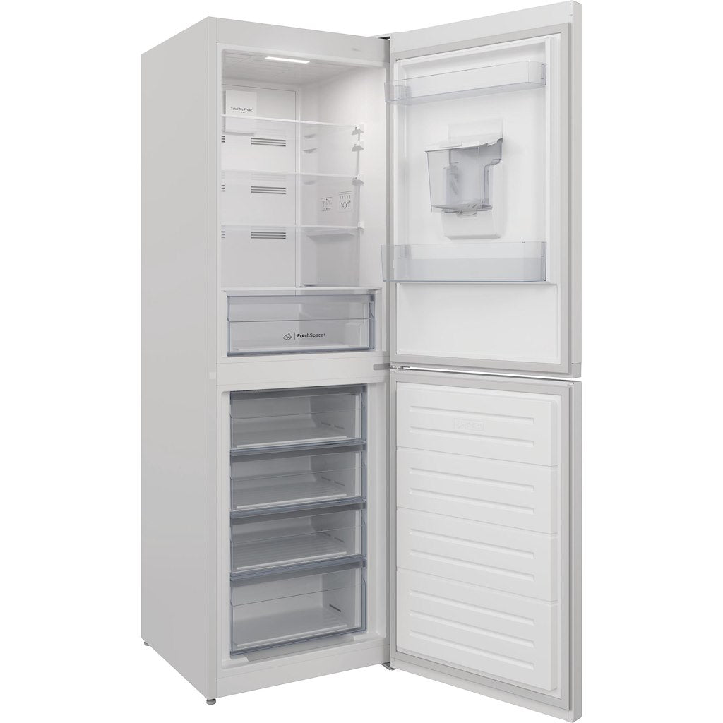 Freestanding fridge freezer: frost free - IBTNF 60182 W AQUA UK