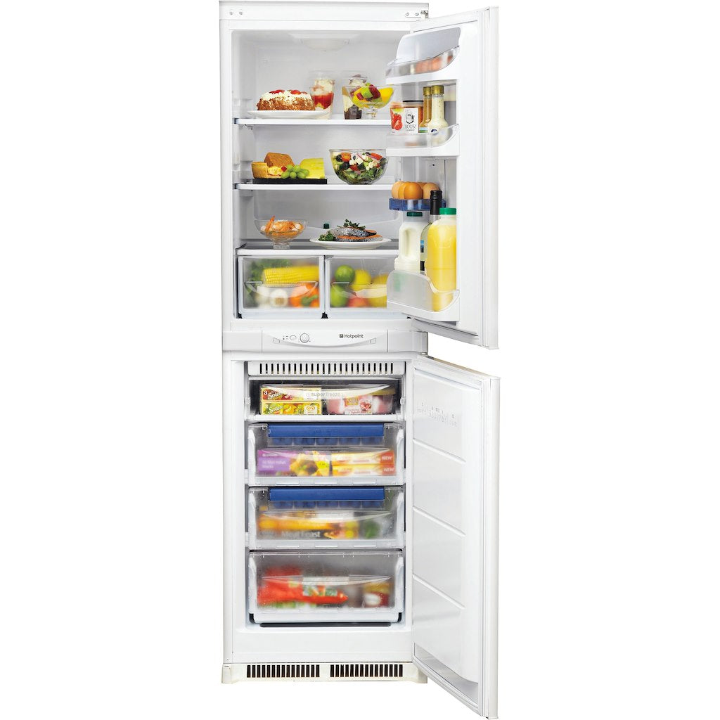 Hotpoint built in fridge freezer