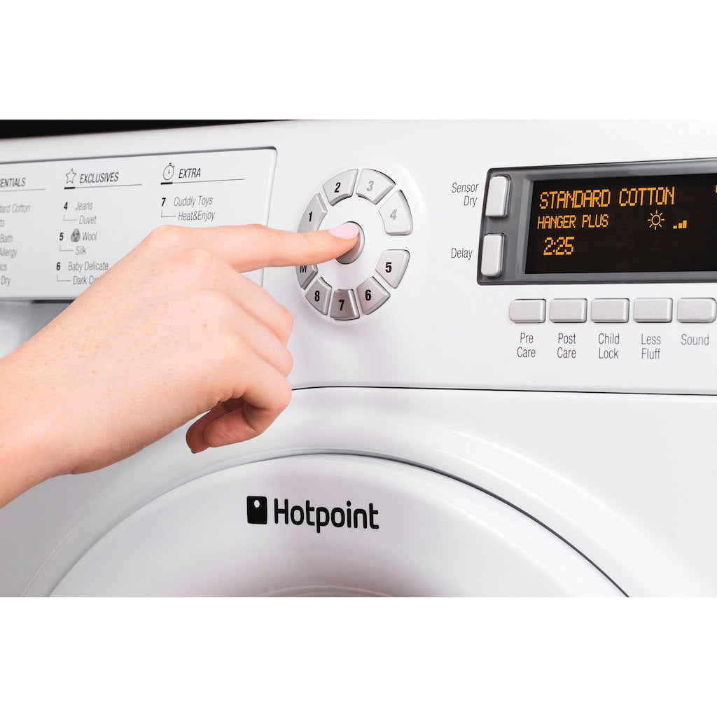 Hotpoint condenser tumble dryer: freestanding, 9,0kg