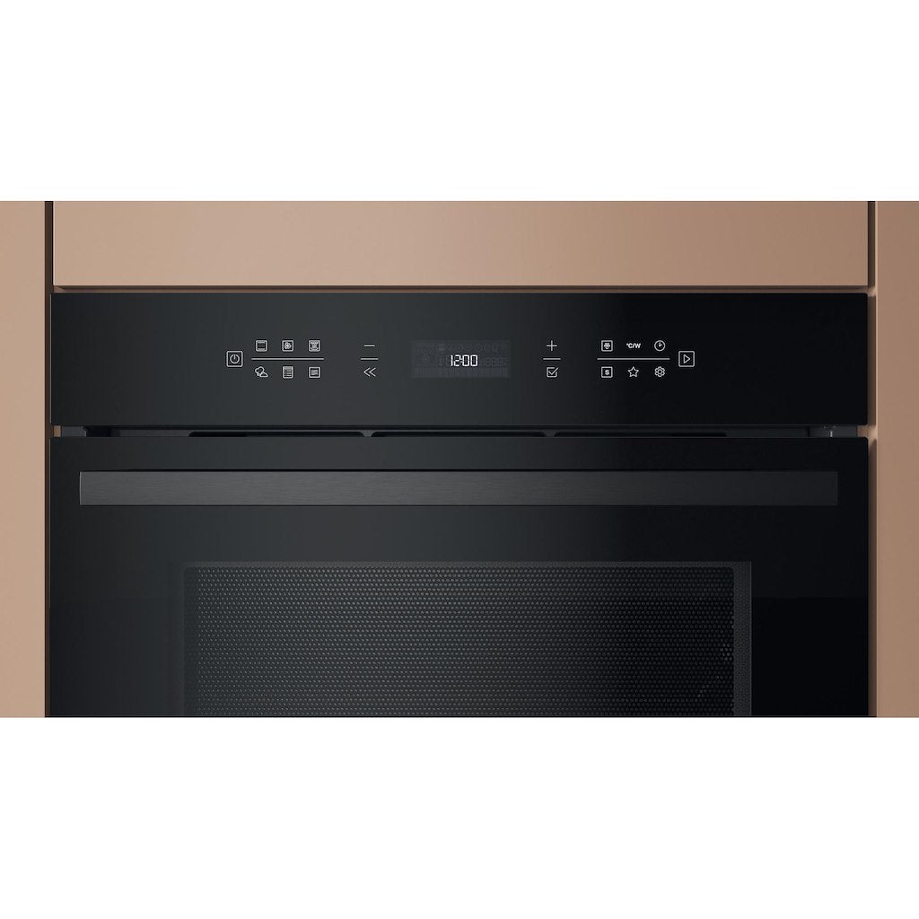 Hotpoint built in microwave oven: black