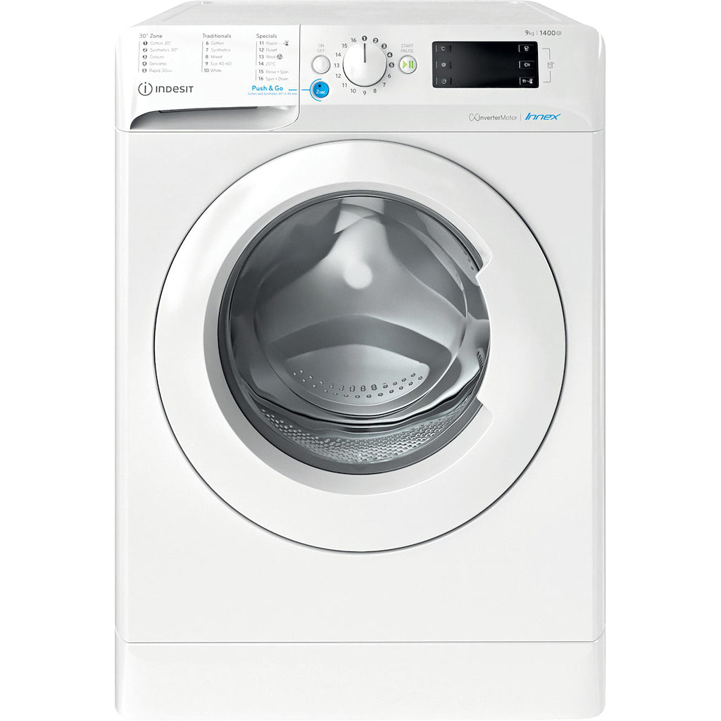 Indesit BWE 91485X W UK N Washing Machine -  White