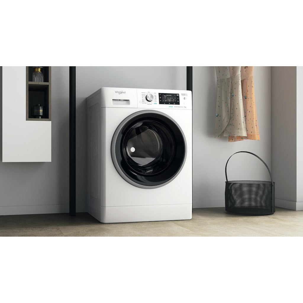 Whirlpool washing machine: 9,0kg - FFD 9448 BSV UK