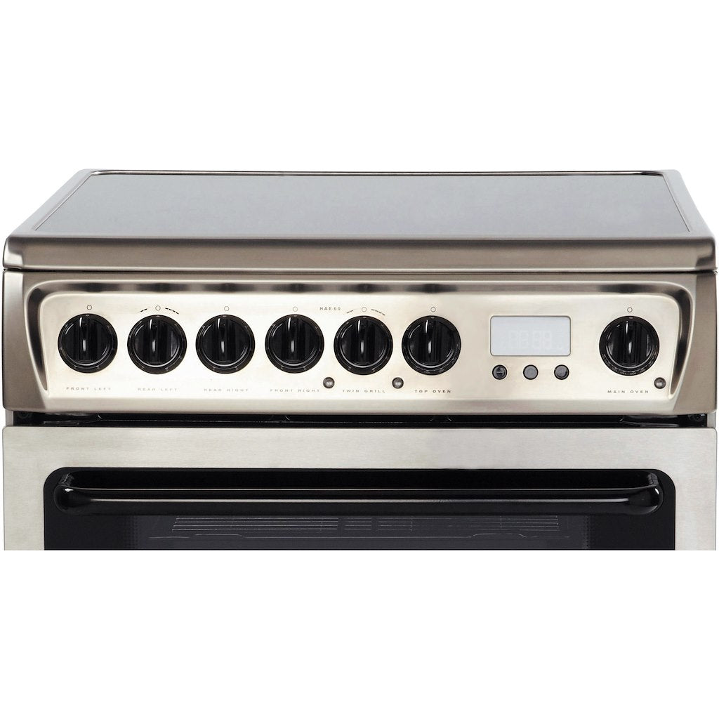Hotpoint electric freestanding double cooker: 60cm