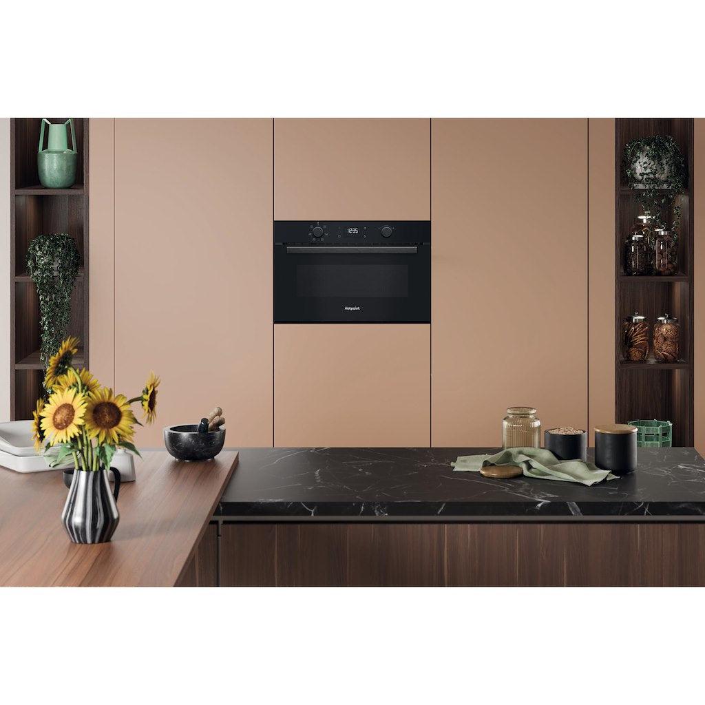 Hotpoint Class 2 HPD 254CR BUK Built In Microwave and Grill - Black