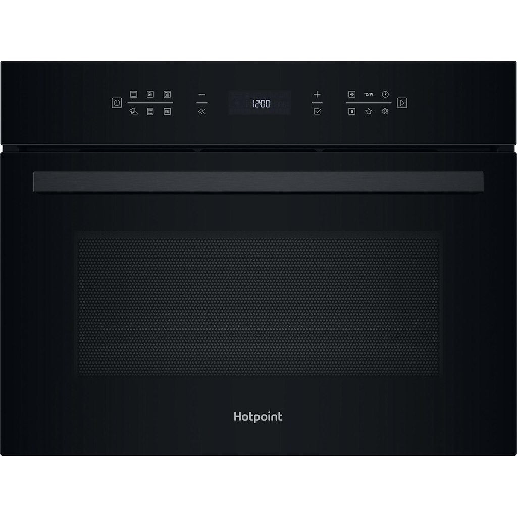 Hotpoint built in microwave oven: black