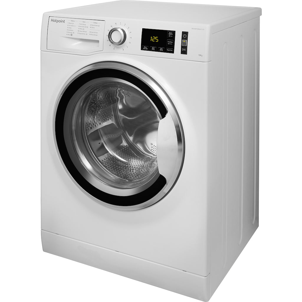 Hotpoint freestanding front loading washing machine: 10kg