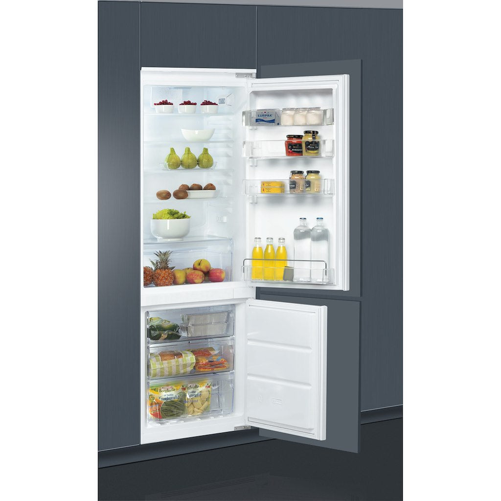 Whirlpool built in fridge freezer: frost free - ART 201/63A+/NF