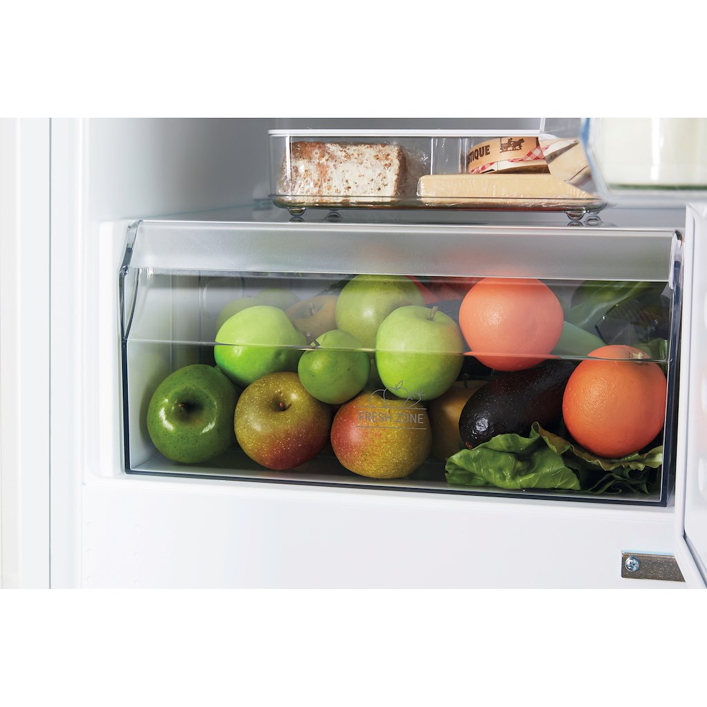 Hotpoint built in fridge freezer