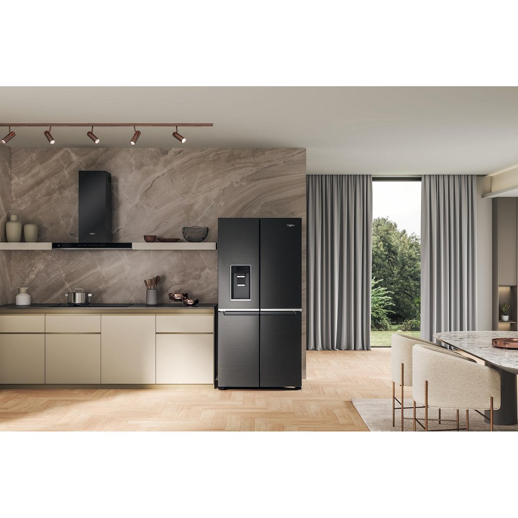 Whirlpool side-by-side american fridge - WQ9I FO2BX G