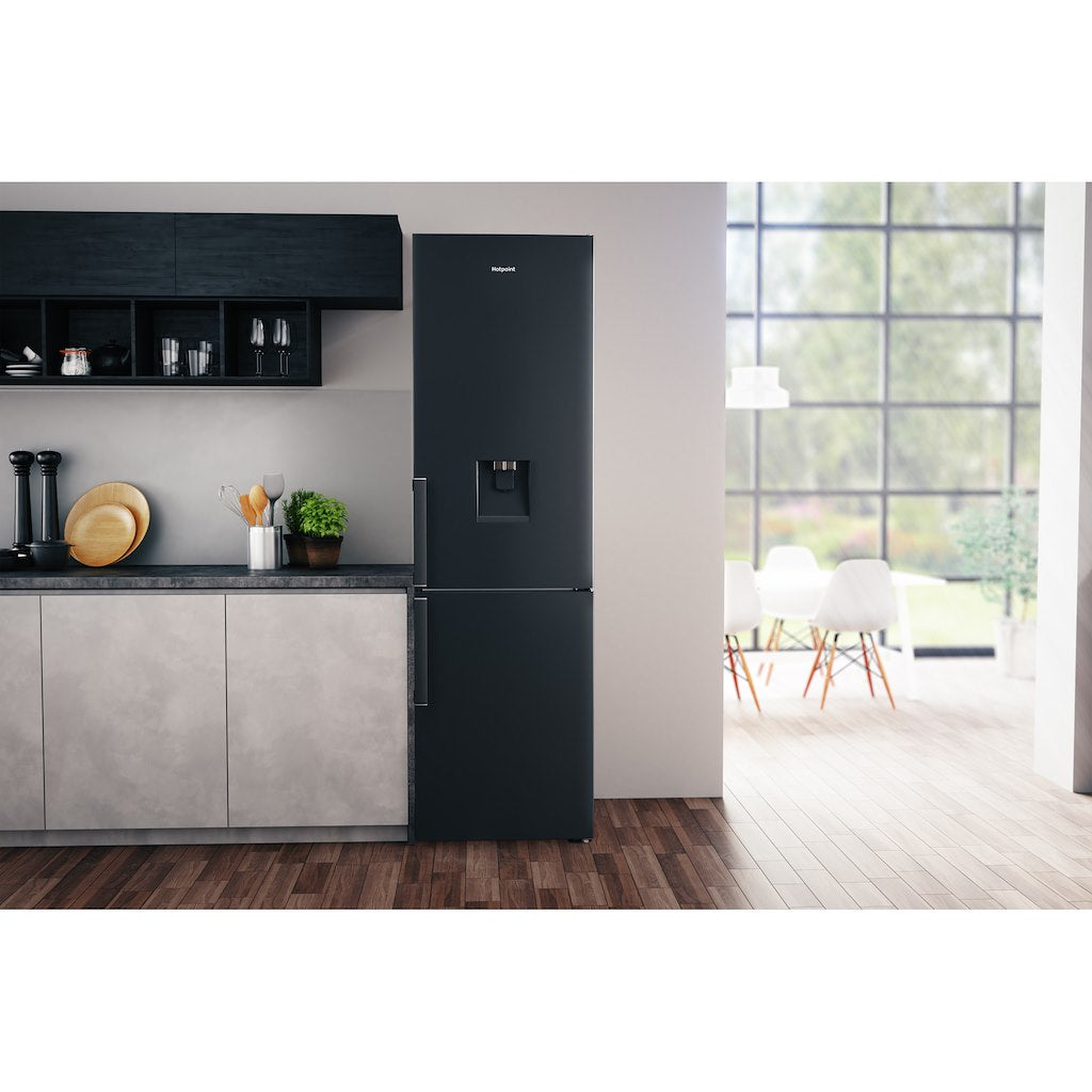 Hotpoint H7T 911A KS H AQUA 1 Fridge Freezer - Black