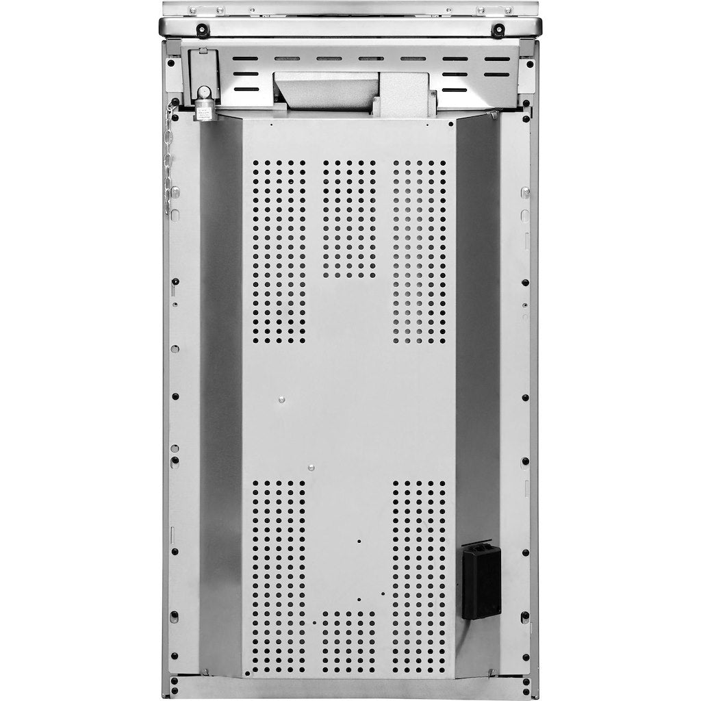 Gas Double Oven Cooker - Coventional Oven - Stainless Steel With Fast Preheat and Digital Clock & Minute Minder