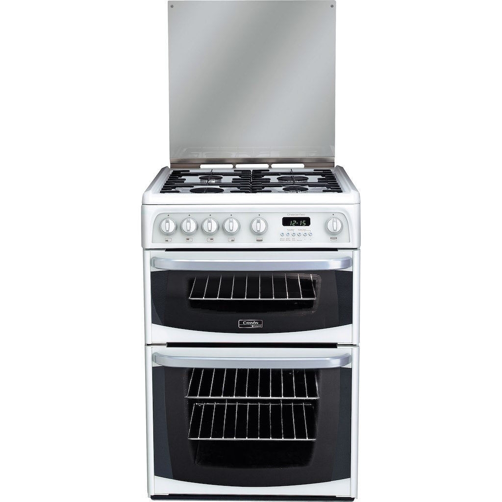 Hotpoint gas freestanding double cooker: 60cm