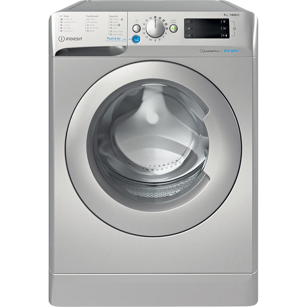 Freestanding front loading washing machine: 9,0kg - BWE 91484X S UK N