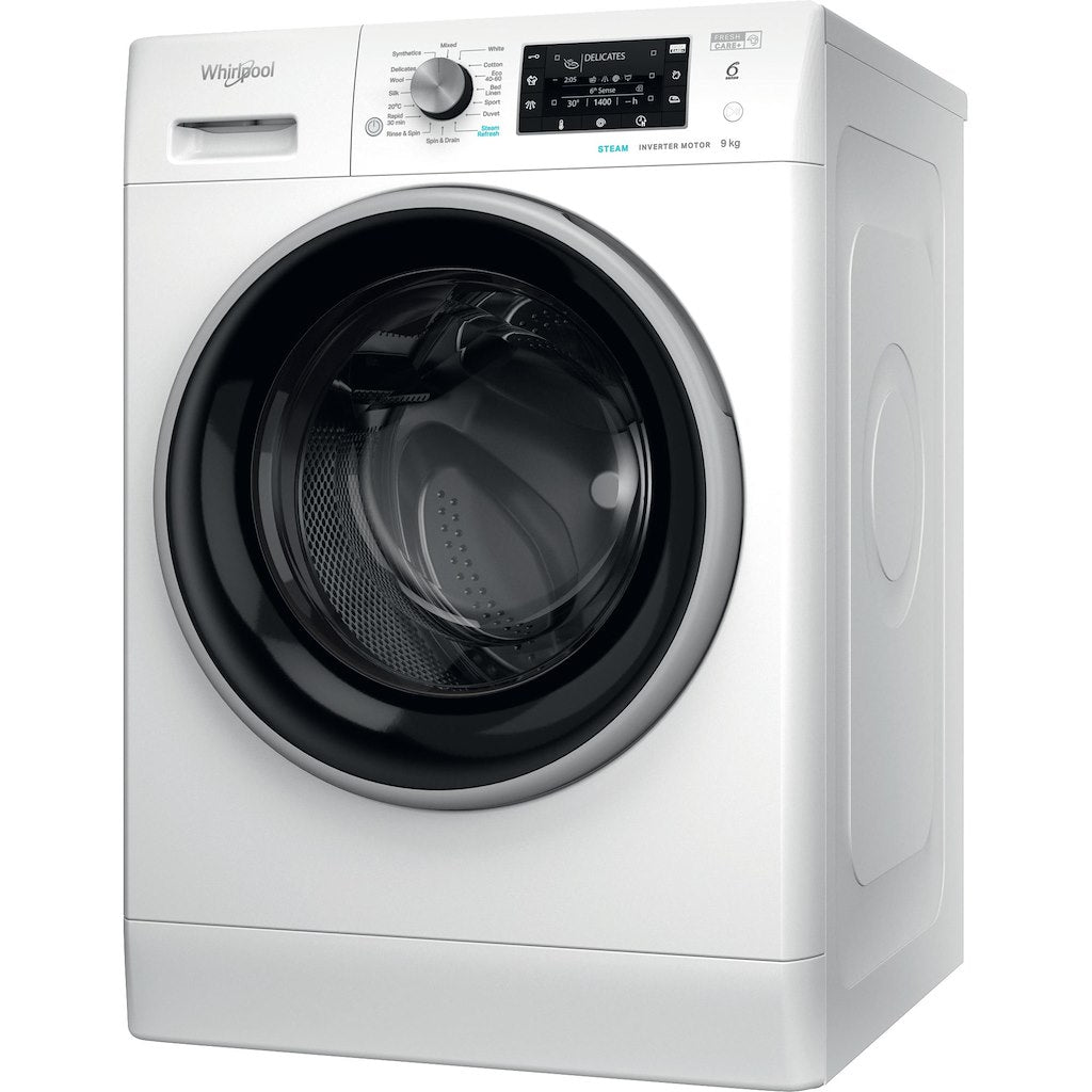 Whirlpool washing machine: 9,0kg - FFD 9448 BSV UK