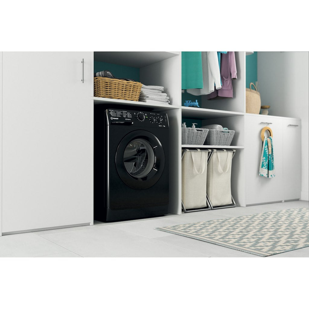 Indesit Ecotime MTWC 71252 K UK Washing Machine - Black