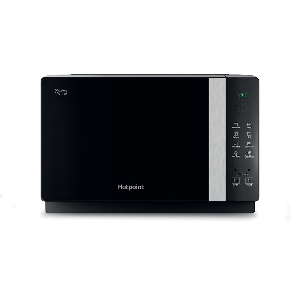 Hotpoint freestanding microwave oven: black