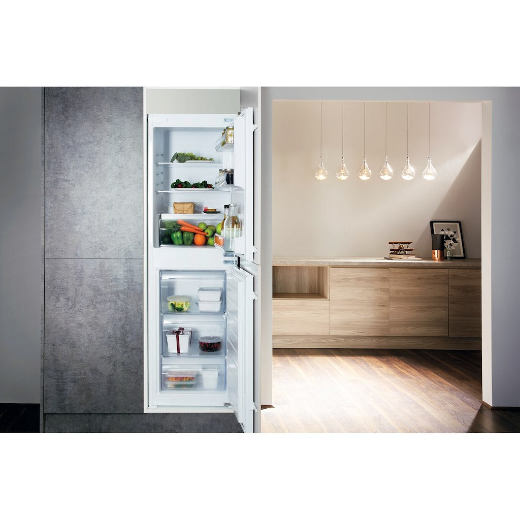 Hotpoint built in fridge freezer