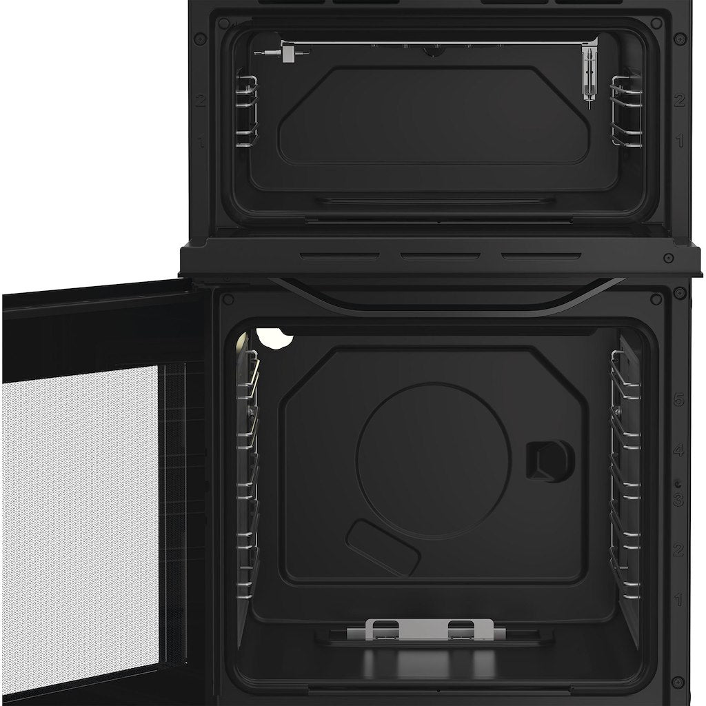 Hotpoint gas freestanding double cooker: 50cm