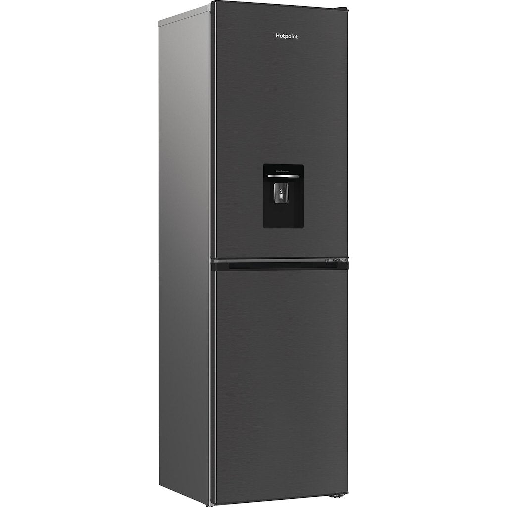Hotpoint No Frost 50/50 Fridge Freezer With Water Dispenser - Dark Grey - E Rated