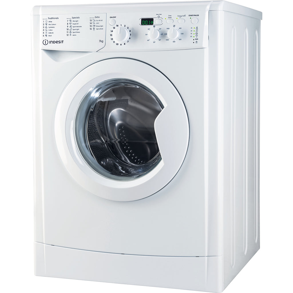 Freestanding front loading washing machine: 7kg
