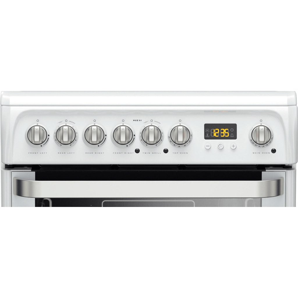 Hotpoint electric freestanding double cooker: 60cm