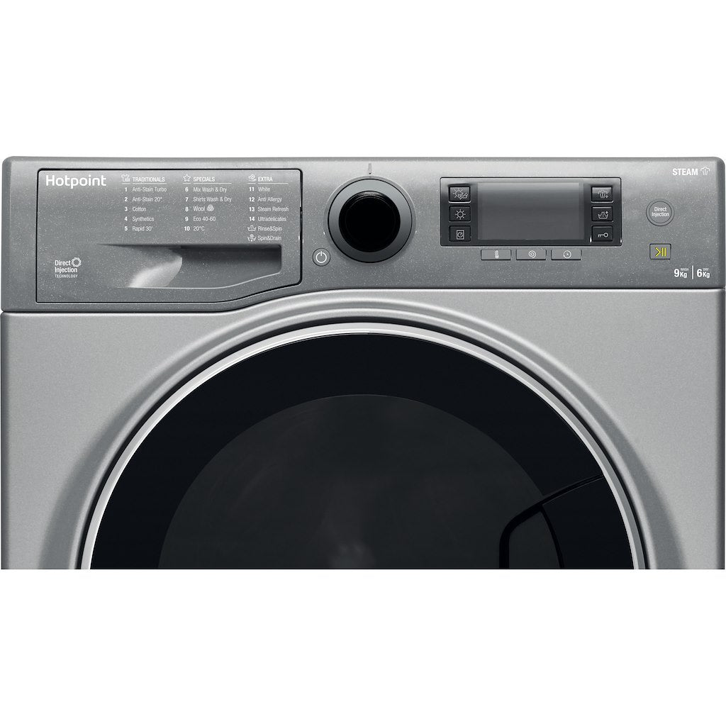 Hotpoint RD 966 JGD UK N Washer Dryer - Graphite