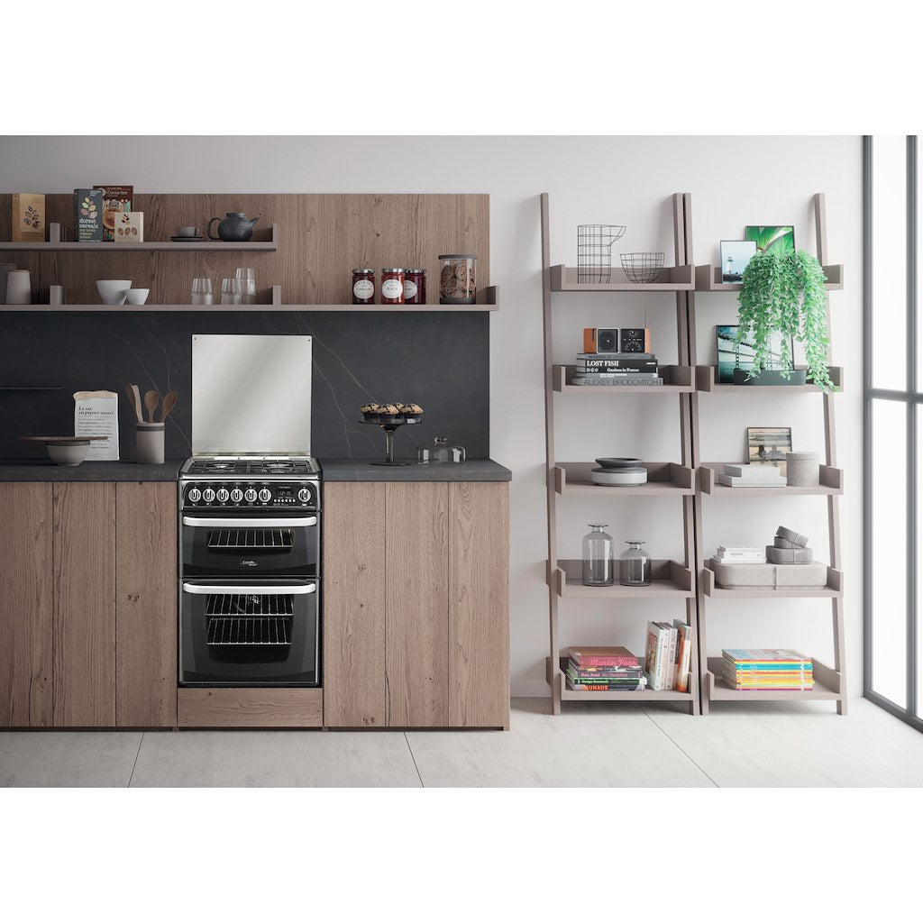 Hotpoint electric freestanding double cooker: 60cm