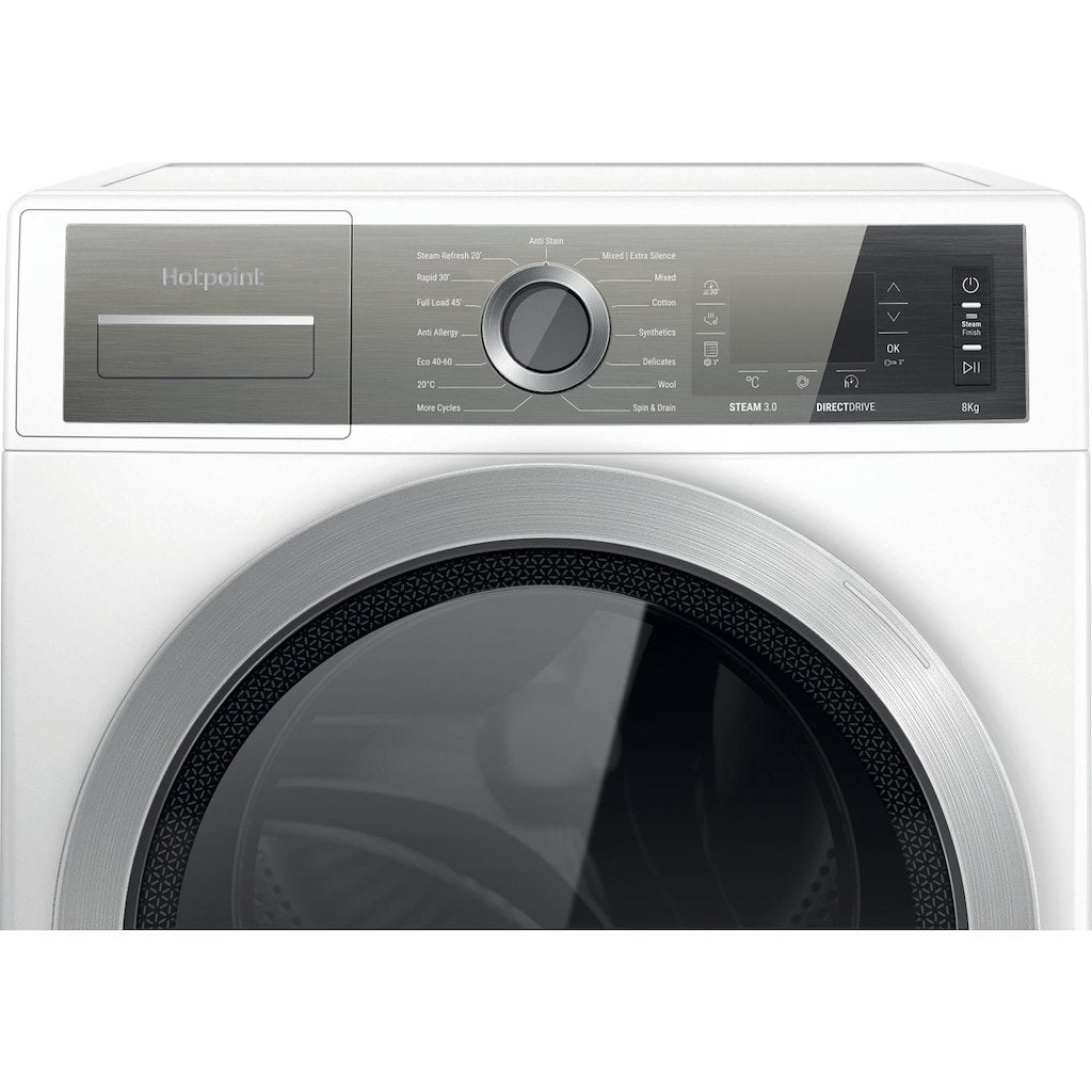 Hotpoint H6 W845WB UK Washing Machine - White