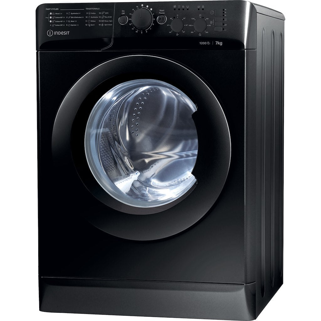 Indesit Ecotime MTWC 71252 K UK Washing Machine - Black