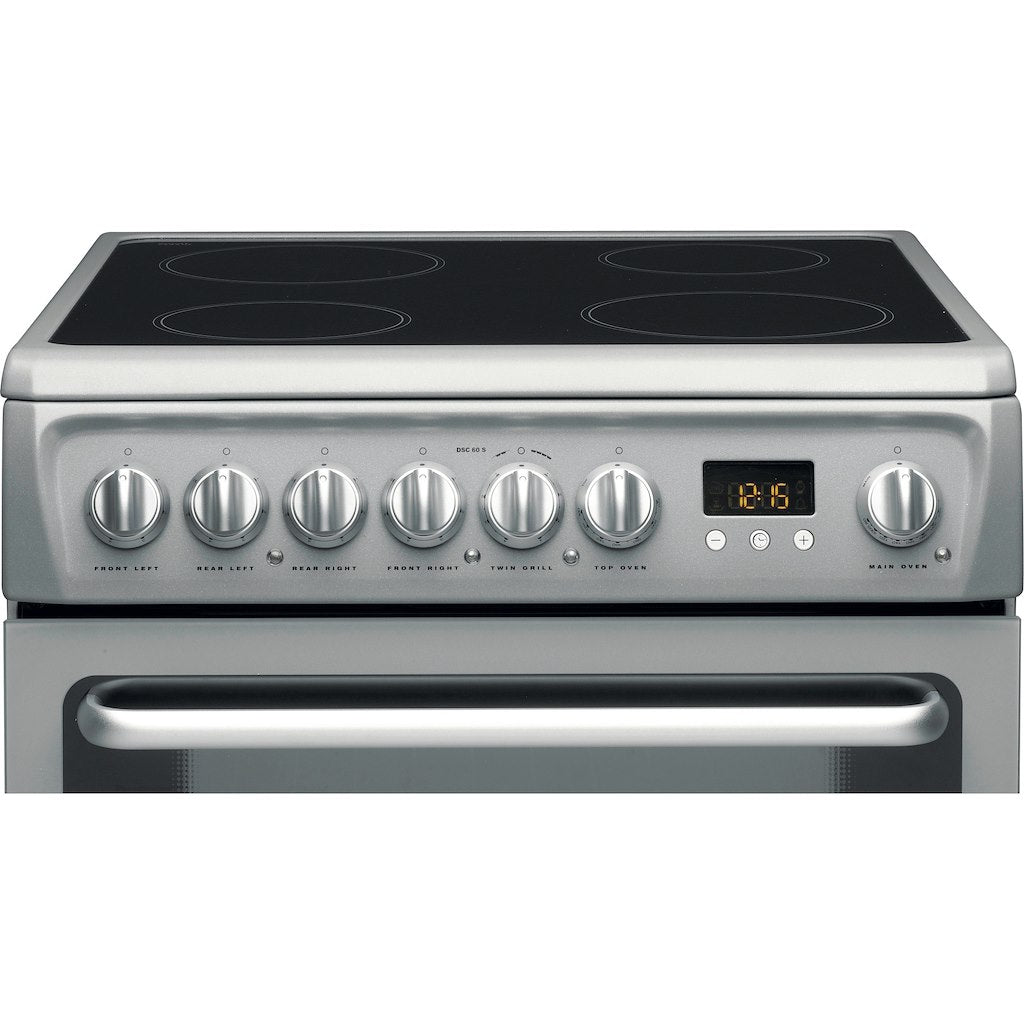Hotpoint electric freestanding double cooker: 60cm